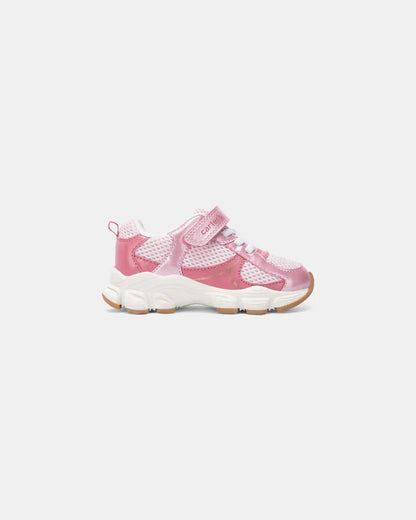 Toddler Girl Metallic Athletic Shoes - Pink