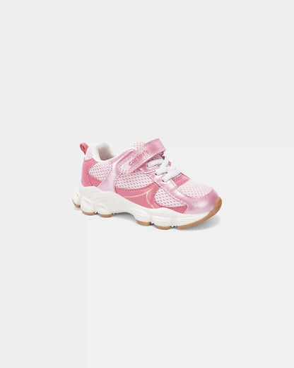 Toddler Girl Metallic Athletic Shoes - Pink