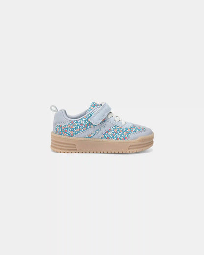 Toddler Girl Floral Casual Shoes - Blue