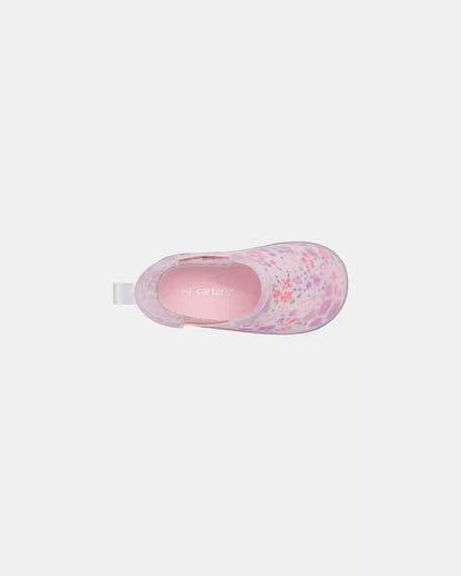 Toddler Girl Floral Rainboots - Pink/Purple