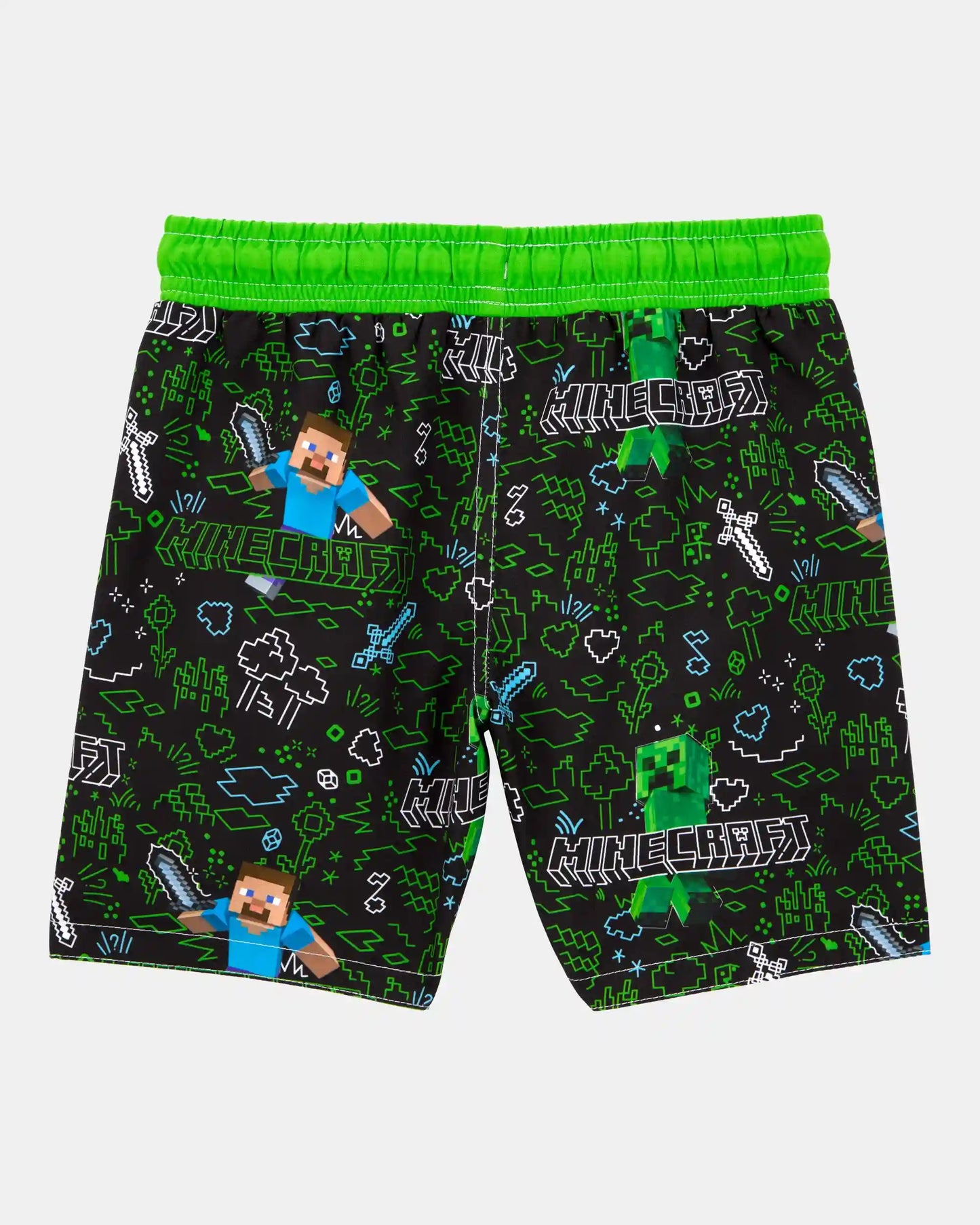 Boys Minecraft® Swim Trunks - Green