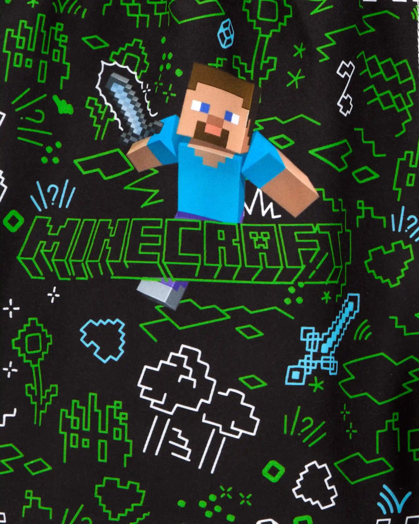 Boys Minecraft® Swim Trunks - Green