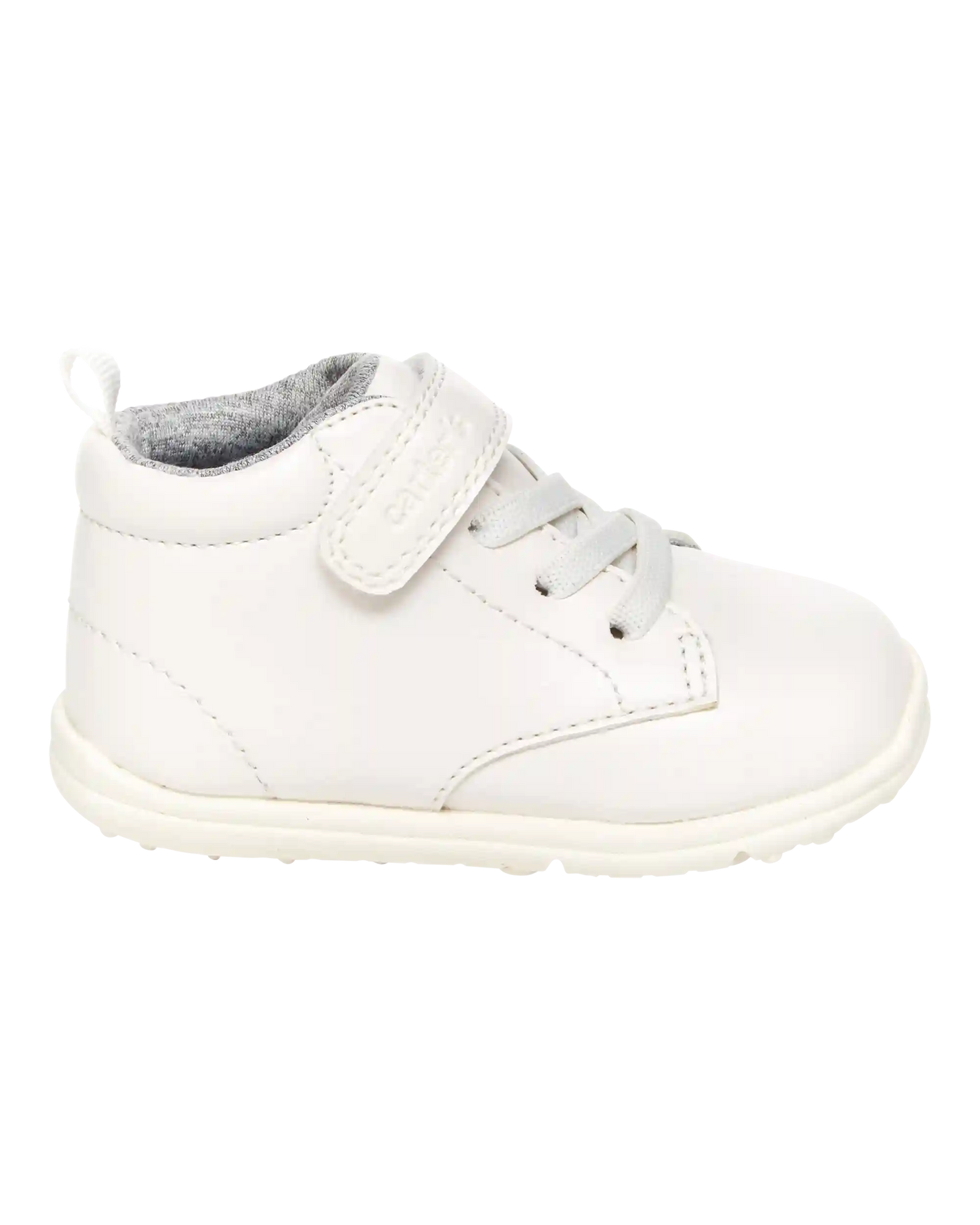Boys Every Step® First Walker High-Top Sneakers - White
