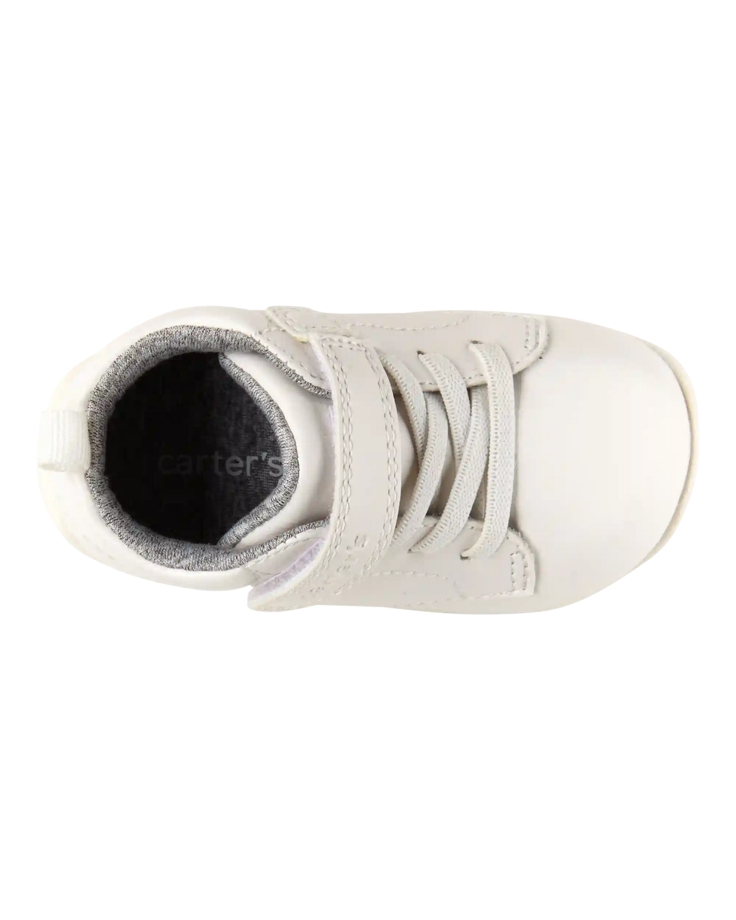Boys Every Step® First Walker High-Top Sneakers - White