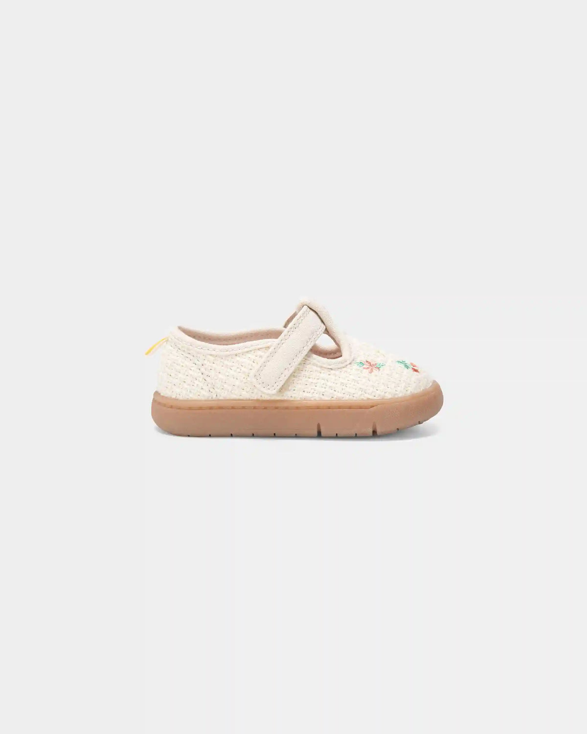 Baby Girl Every Step® First Walker Floral Casual Shoes - Cream