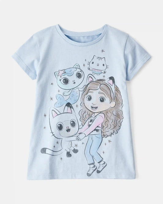 Toddler Girl Gabby's Dollhouse Short-Sleeve Graphic Tee - Blue