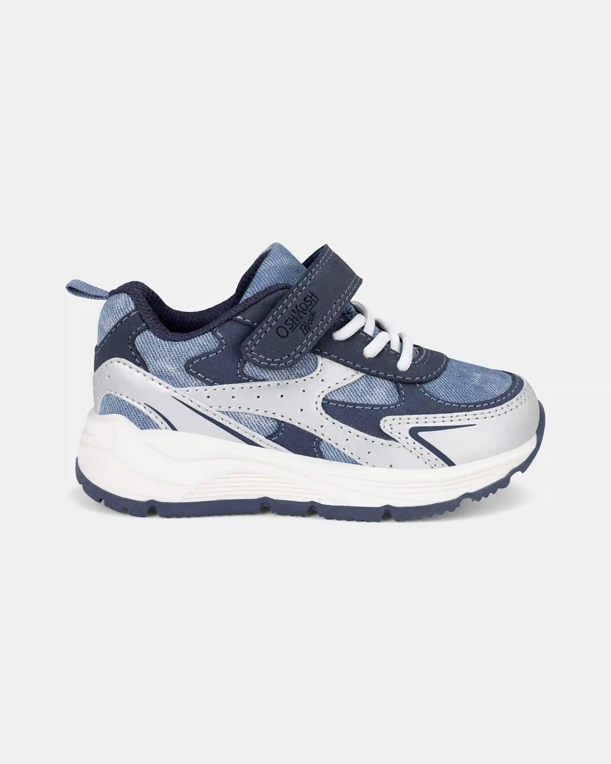Toddler Boy Sneakers - Blue/Silver