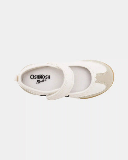 Toddler Girl Scalloped Flats - White