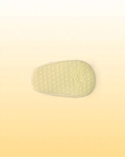 Baby Girl Scalloped Shoes - Yellow