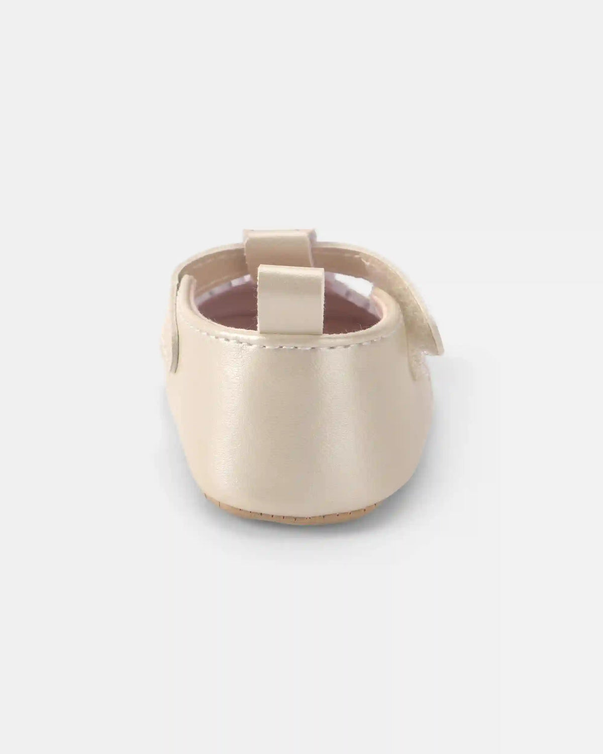 Baby Girl Eyelet Mary Jane Flats - Cream