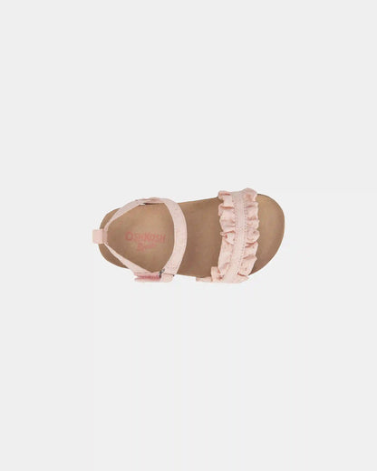 Toddler Girl Ruffle Sandals - Pink