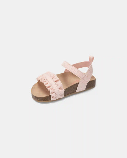 Toddler Girl Ruffle Sandals - Pink