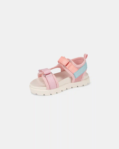 Toddler Girl Colorblock Sandals - Pink