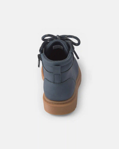 Toddler Boy Combat Boots - Navy