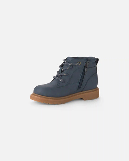 Toddler Boy Combat Boots - Navy